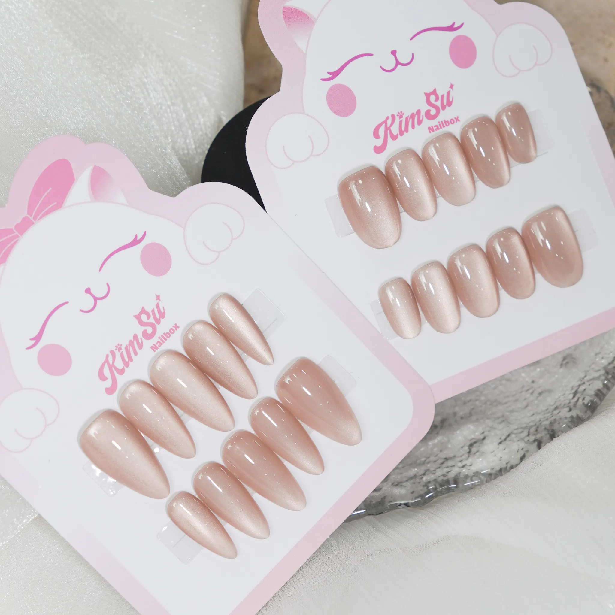 [M224] Nailbox Mắt Mèo Hồng Đào/Đỏ/Tím/Nâu Vàng...