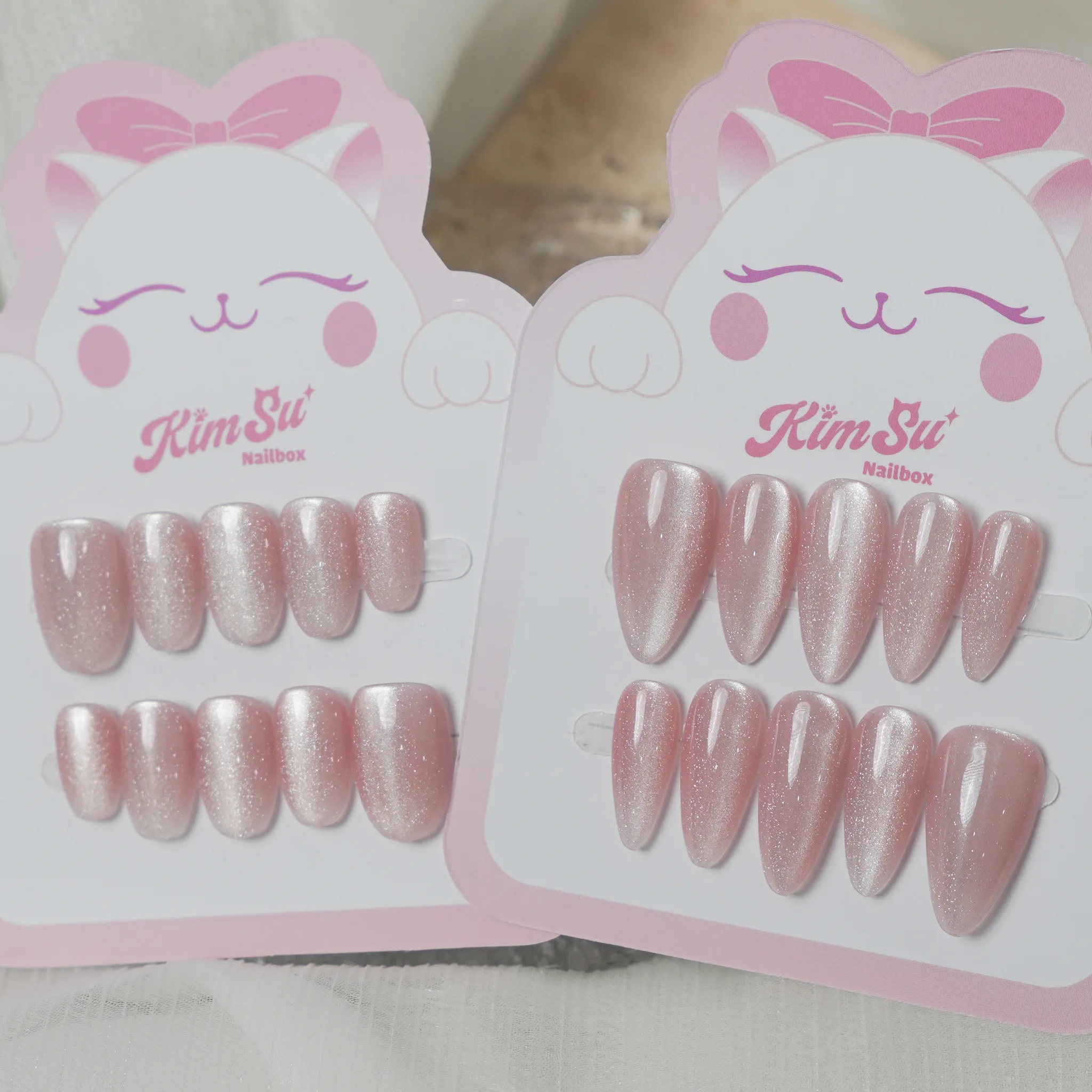 [M224] Nailbox Mắt Mèo Hồng Đào/Đỏ/Tím/Nâu Vàng...