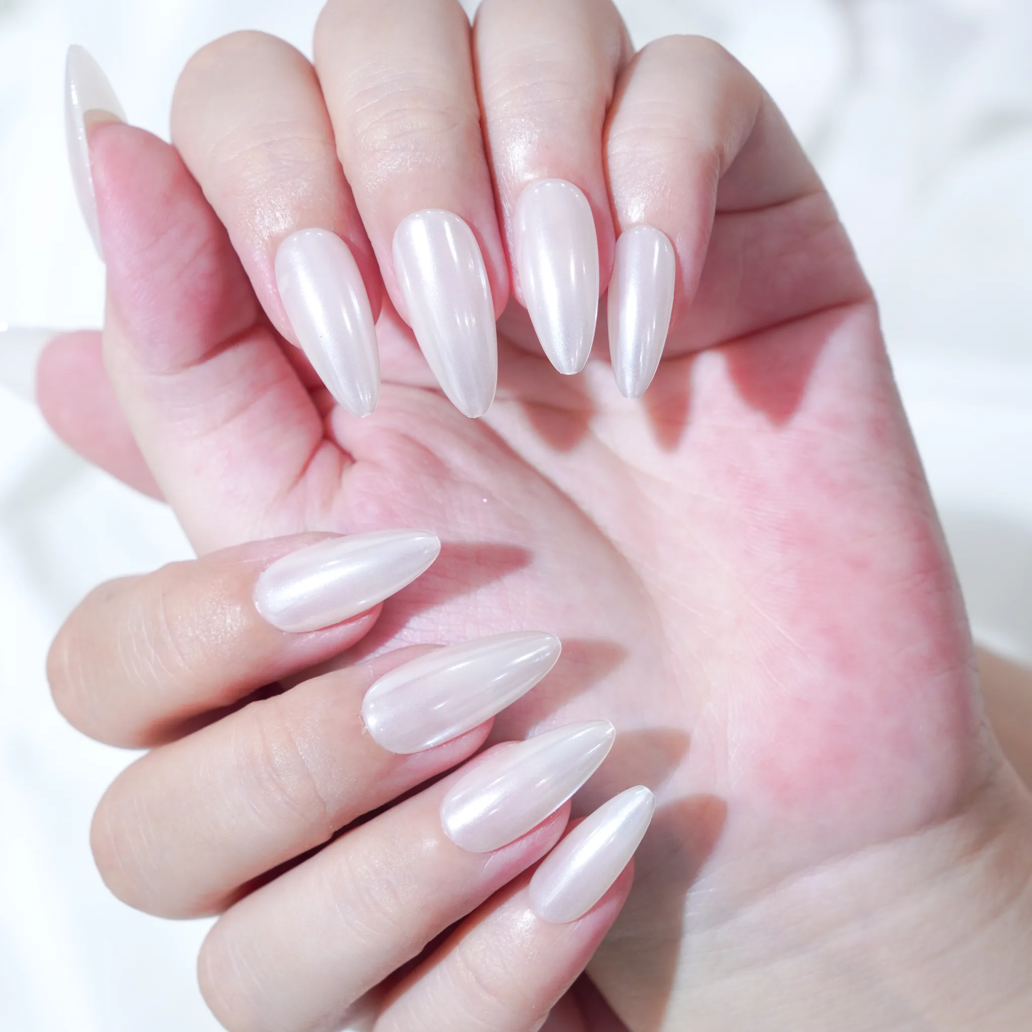 [M222] Nailbox Tráng Gương Ngọc Trai (trắng gạo tráng gương, trắng sữa tráng gương...)