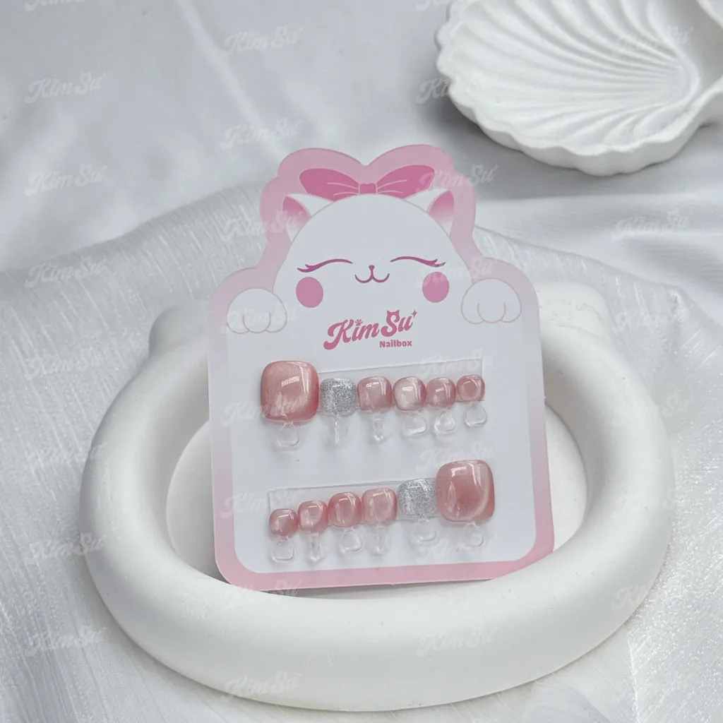 [M179] Nailbox chân trơn mắt mèo