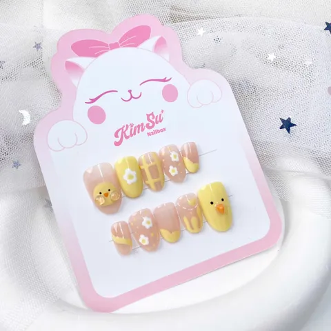 [M153] Nailbox thiết kế vịt vàng mùa hè