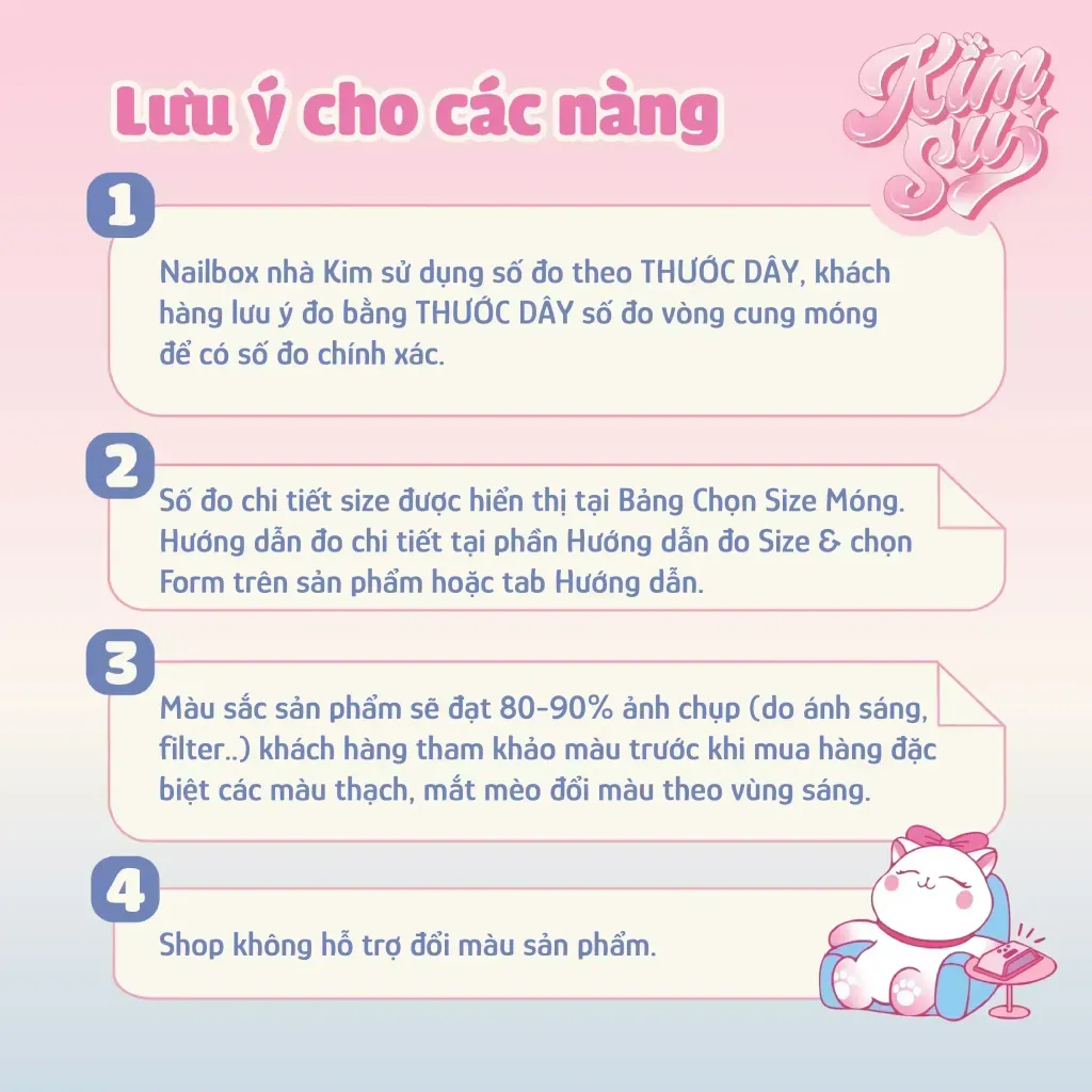 [M154] Nailbox mắt mèo thạch hồng đá hồ điệp