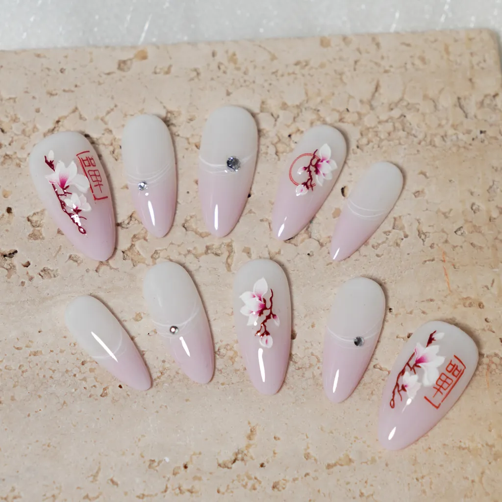 [M133] Nailbox hoa anh đào - BST Tết