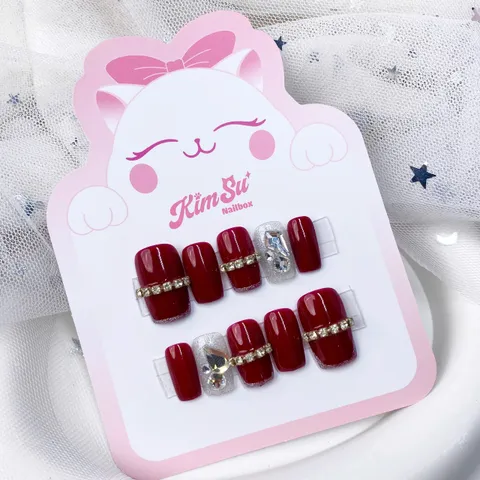 [M135] Nailbox đỏ phú quý - BST Tết