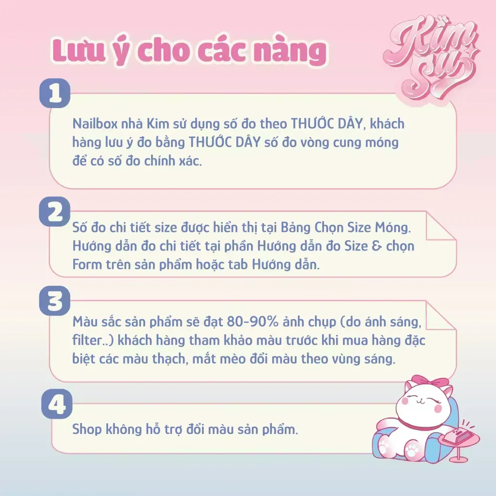 [M074] Nailbox xanh pastel vẽ họa tiết
