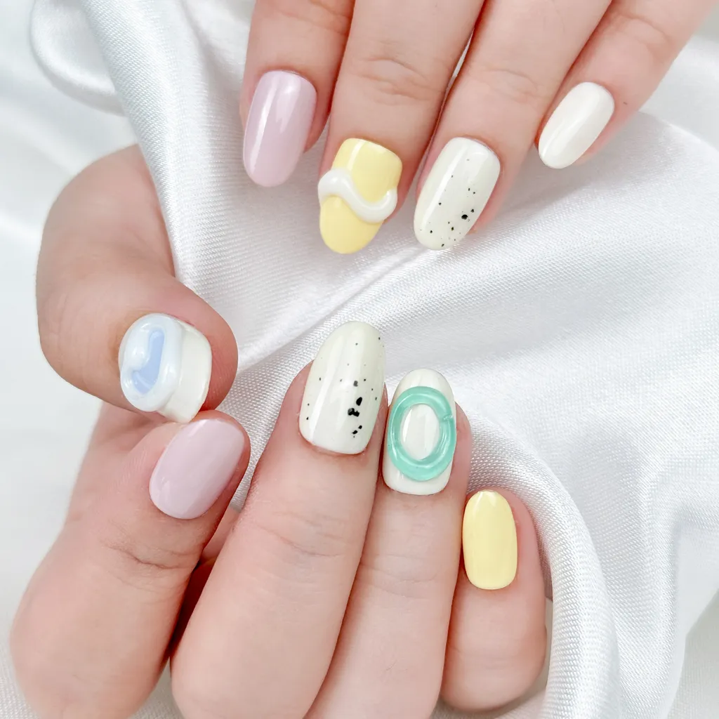 [M090] Nailbox gel nổi Hàn Quốc