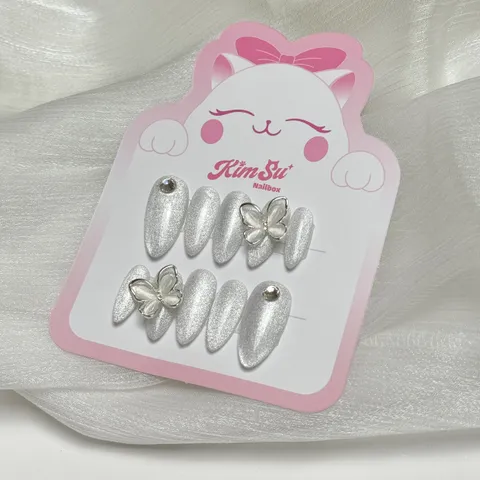 [M072] Nailbox thiết kế mắt mèo hồ điệp