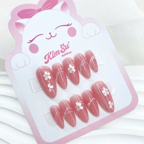 [M088] Nailbox sơn thạch ẩn hoa