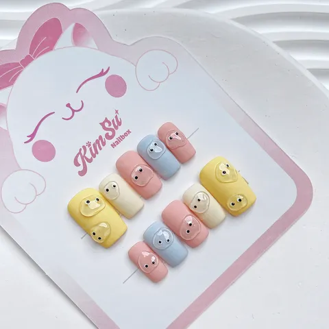 [M091] Nailbox gel nổi giọt nước