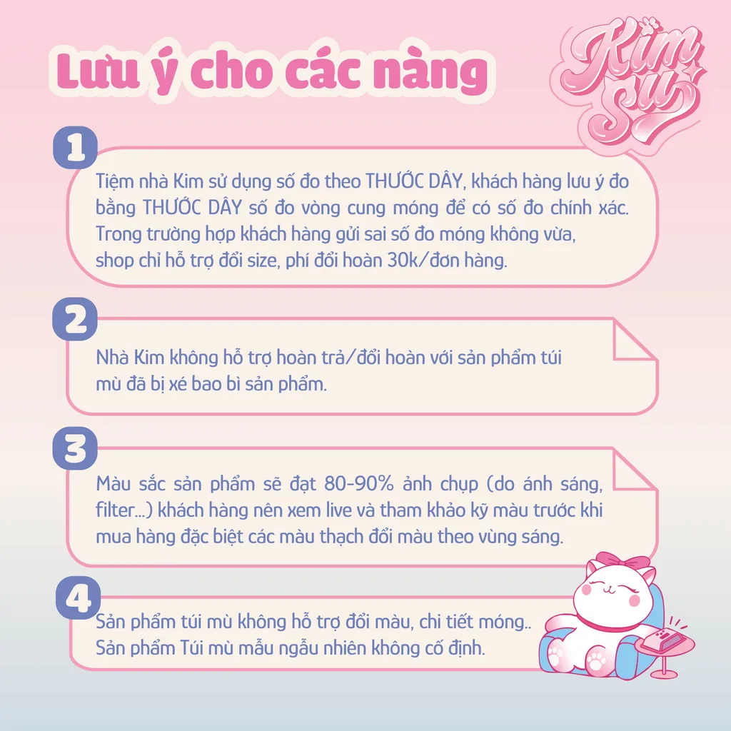 Túi mù Nailbox (02) Ngón cái- BST Hello Kitty gel nổi siêu xinh