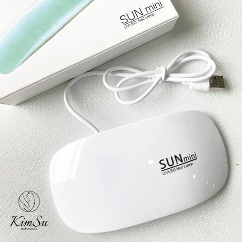 Máy hơ gel SUNmini UV Led chuyên dùng làm khô sơn móng tay gel