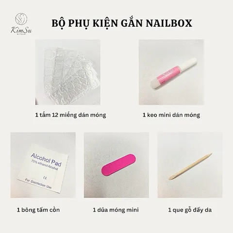 Bộ phụ kiện gắn Nailbox (5 món)