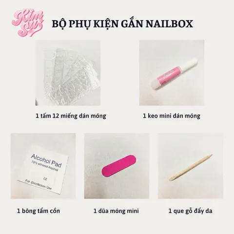 Bộ phụ kiện gắn Nailbox (5 món)